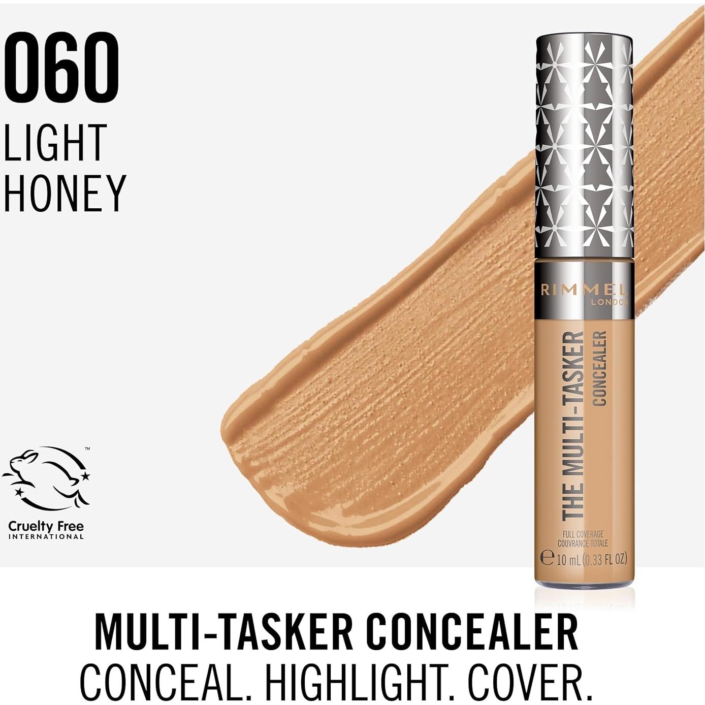 Corrector Multi-Tareas Rimmel London 060 Miel 9.4g Vegano