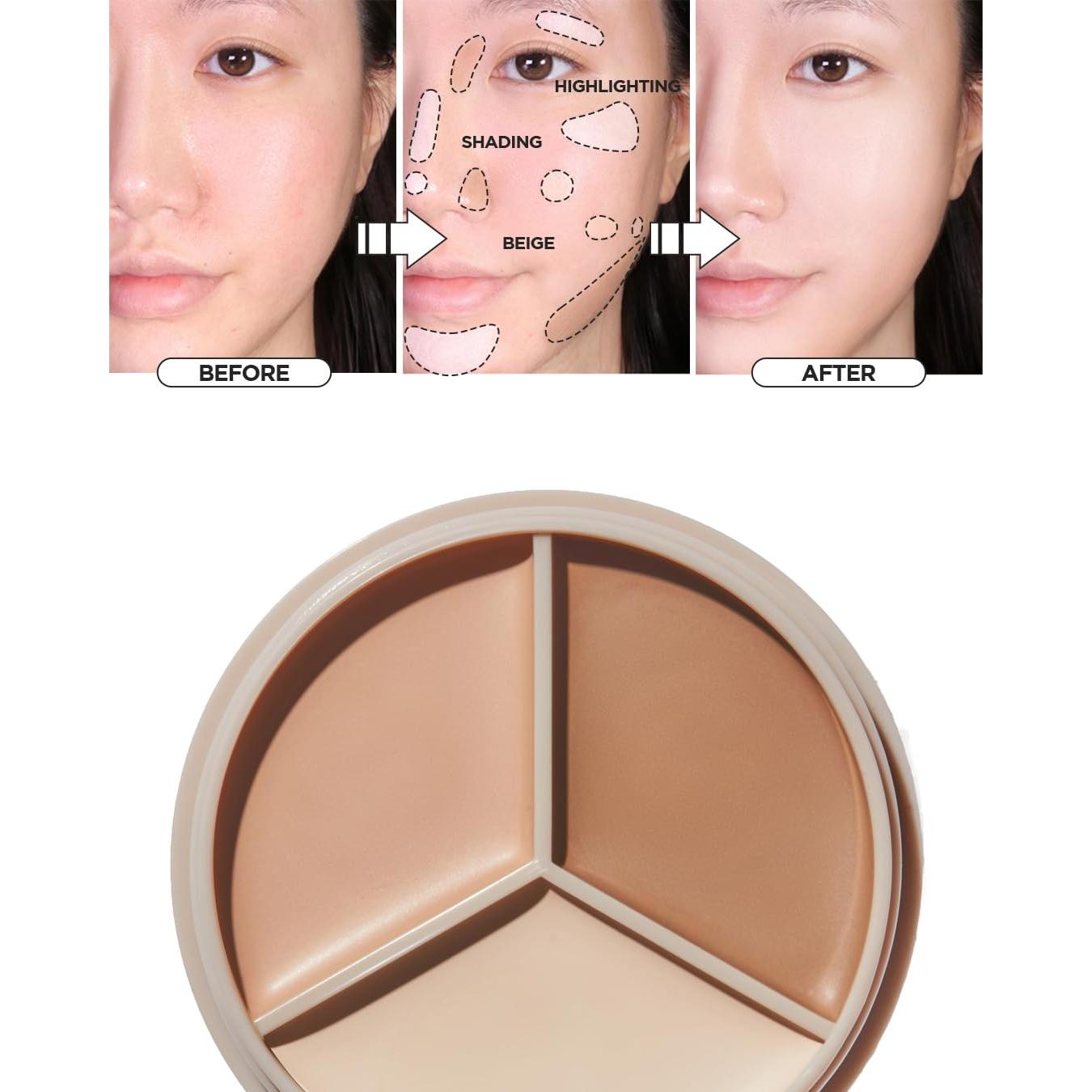 THESAEM Corrector Triple 3 en 1 Beige Natural 32g