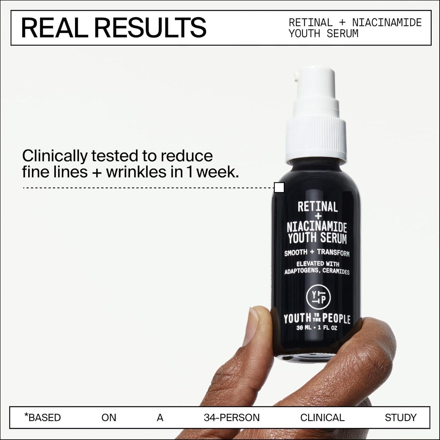 Sérum Facial Juvenil Youth To The People 29.57 ml Retinal Niacinamida