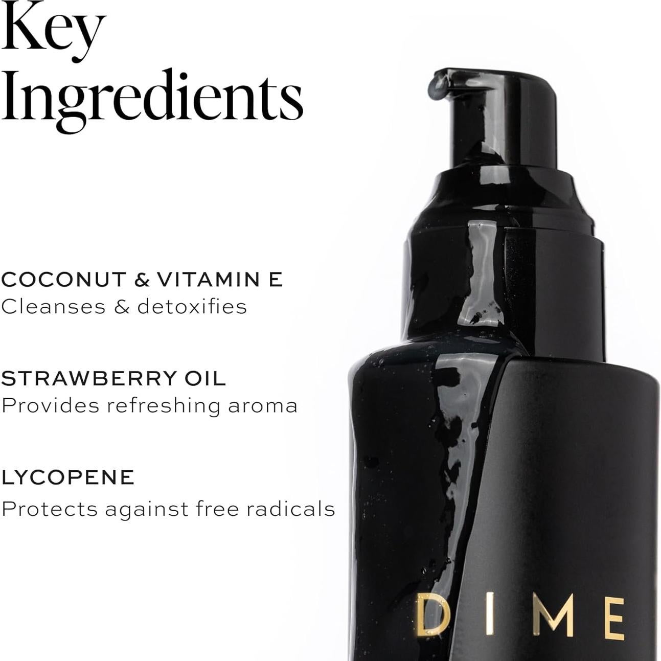 Limpiador Facial Suave DIME Beauty 120 ml con Vitamina E