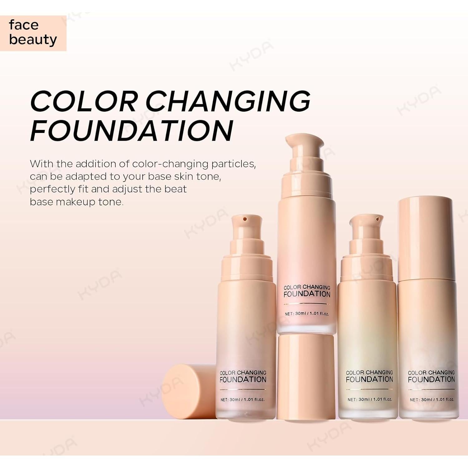 Base de Maquillaje KYDA CC Correctora Color 30ml Hidratante