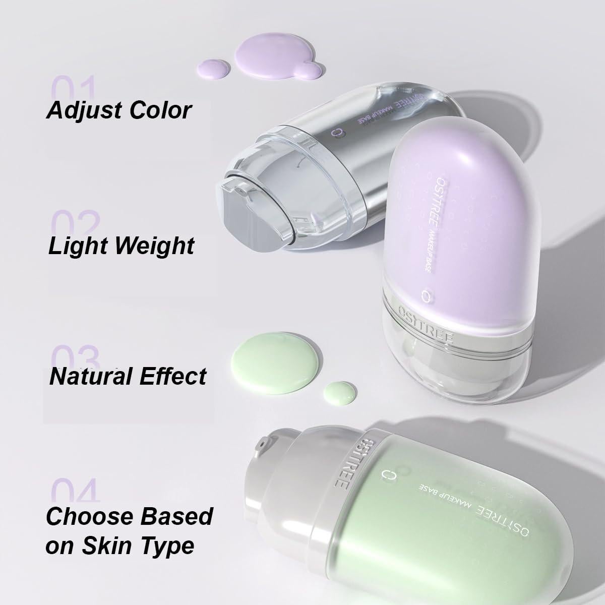 Base de Maquillaje Correctora de Color BeautyMall 32g Verde Clásico