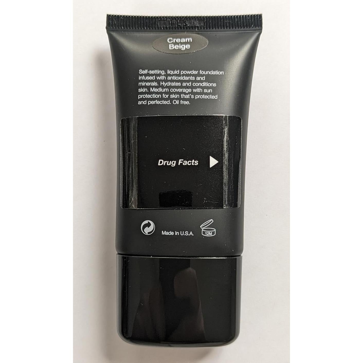 Base Líquida Mineral Jolie SPF 15 28.35g Hipoalergénica Beige Crema