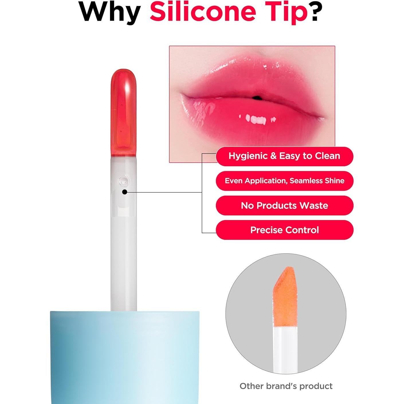 Aceite Labial Voluminizador TOCOBO 18 Rosa Acogedor 3.54 ml