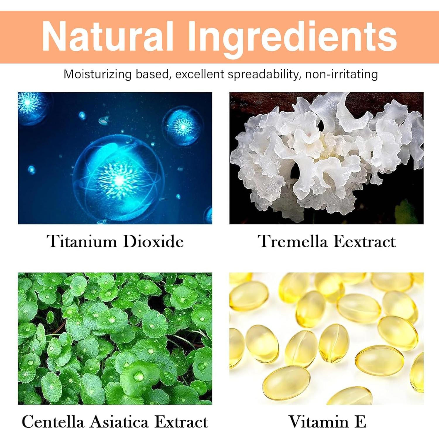 Set de Base Líquida CC Hidratante 2Pcs - Marca Hidratante