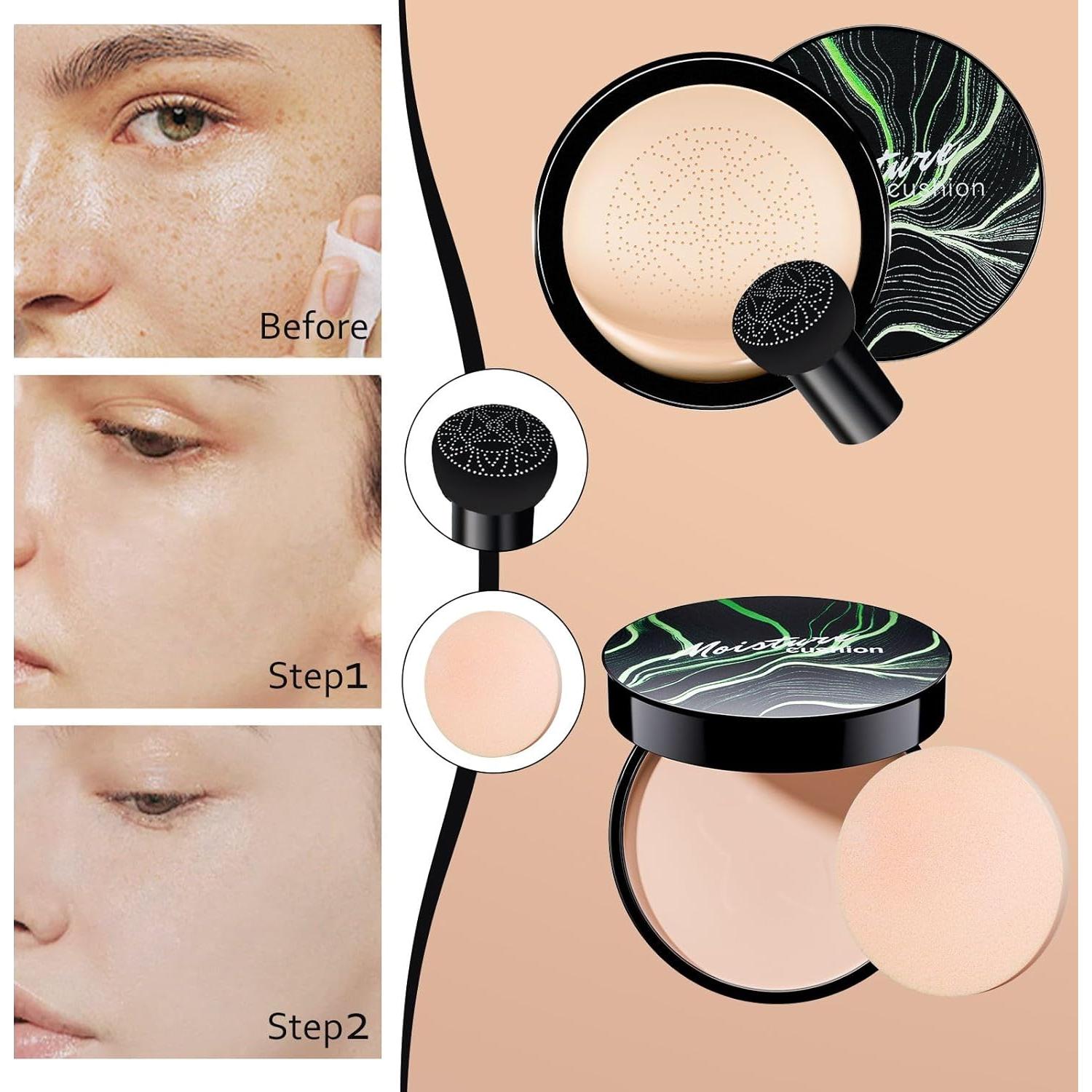 Crema CC OETUIOW con Polvo Fijador - Controla Brillo 150g