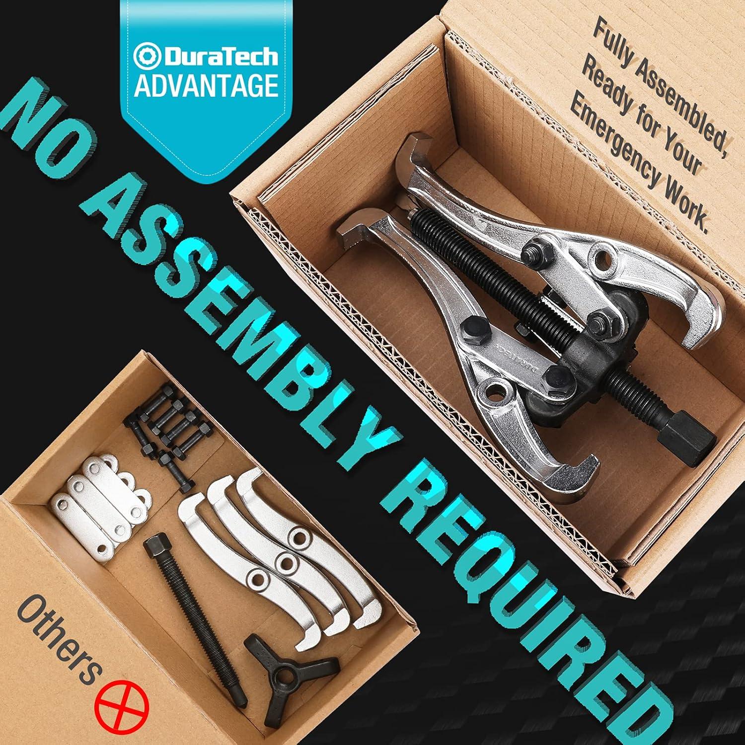 Extractor de Engranajes DURATECH 4 Piezas 3-8 Pulgadas