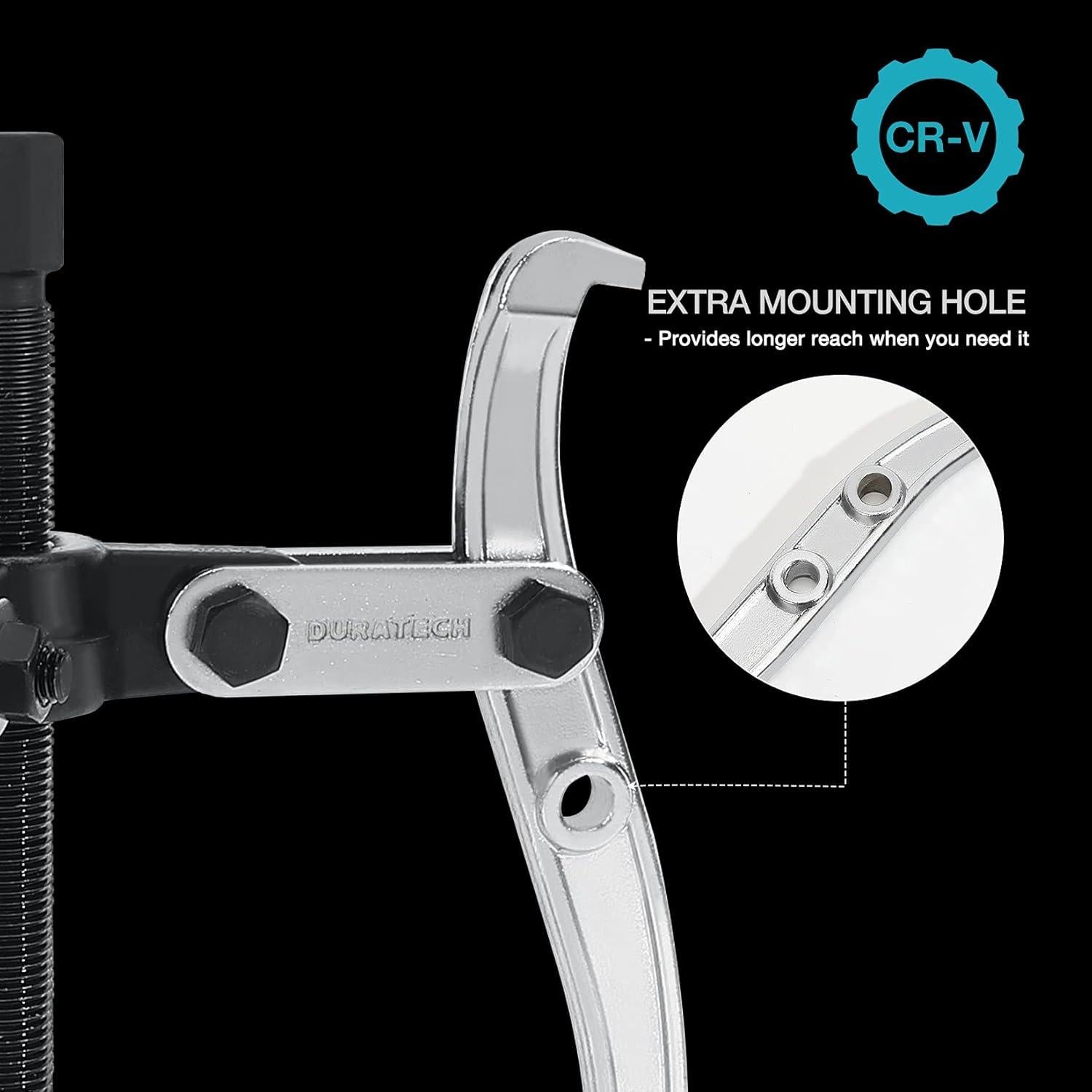 Extractor de Engranajes DURATECH 4 Piezas 3-8 Pulgadas