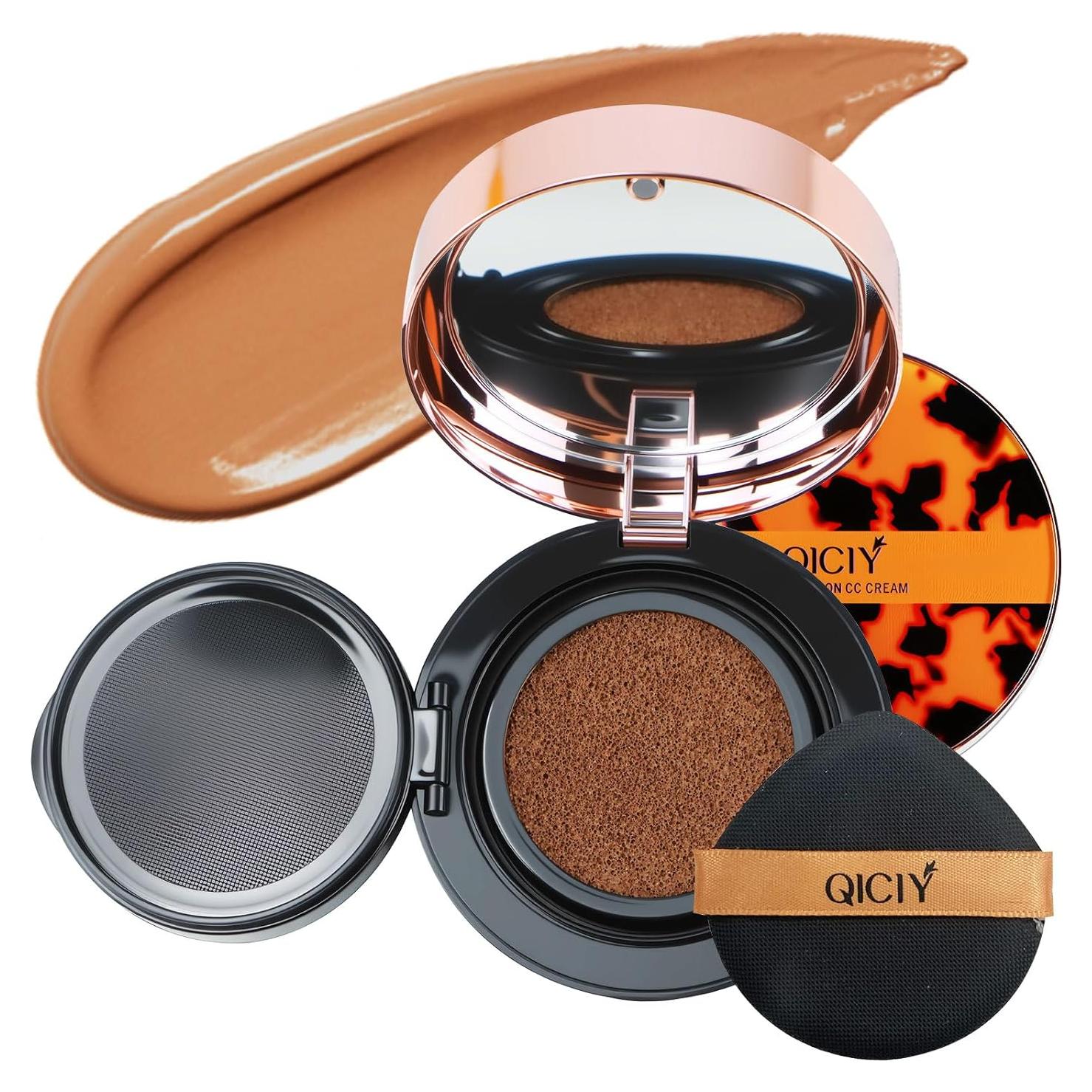 Crema CC Hidratante QueenDiary para Piel Madura - Color Profundo