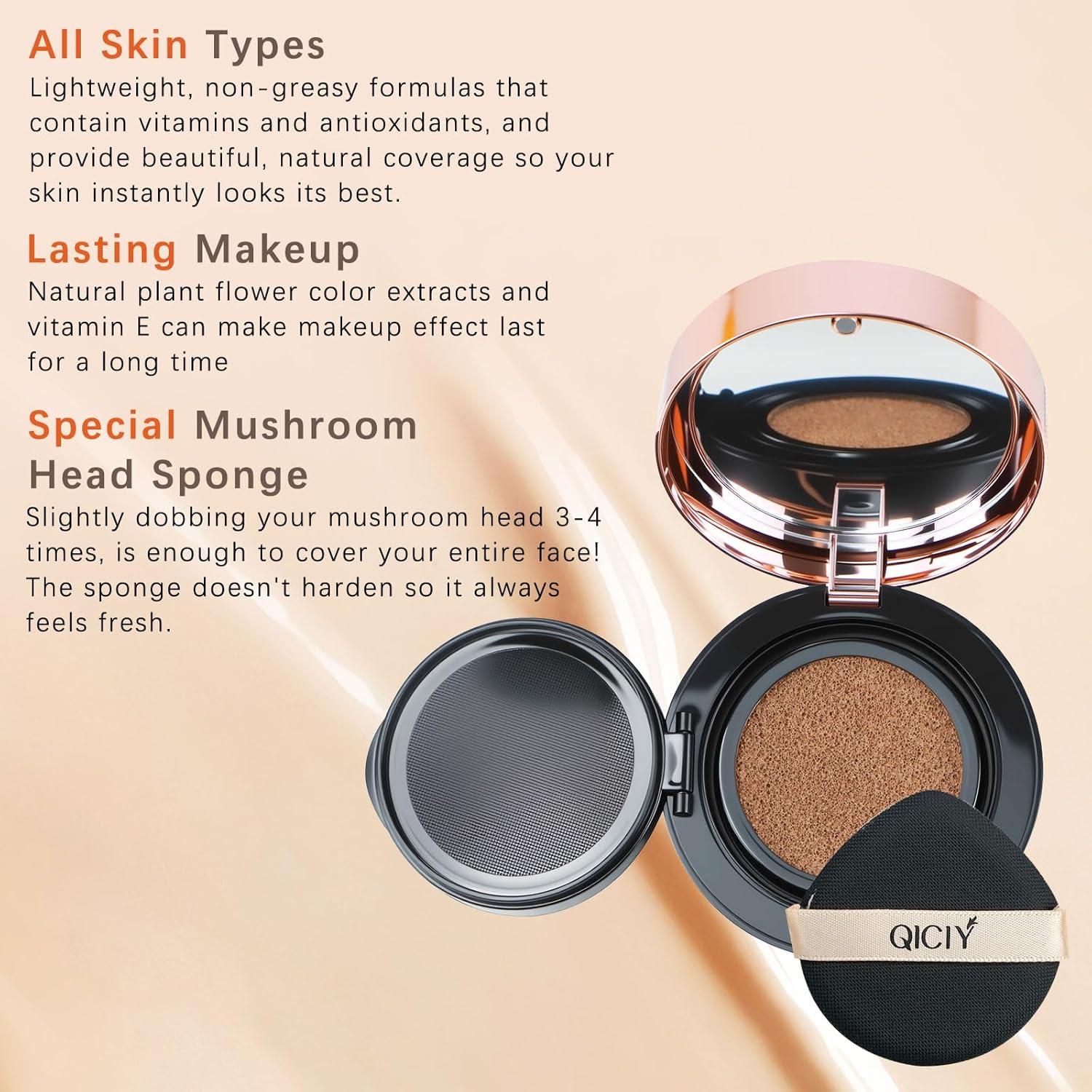 Crema CC Hidratante QueenDiary para Piel Madura - Color Profundo