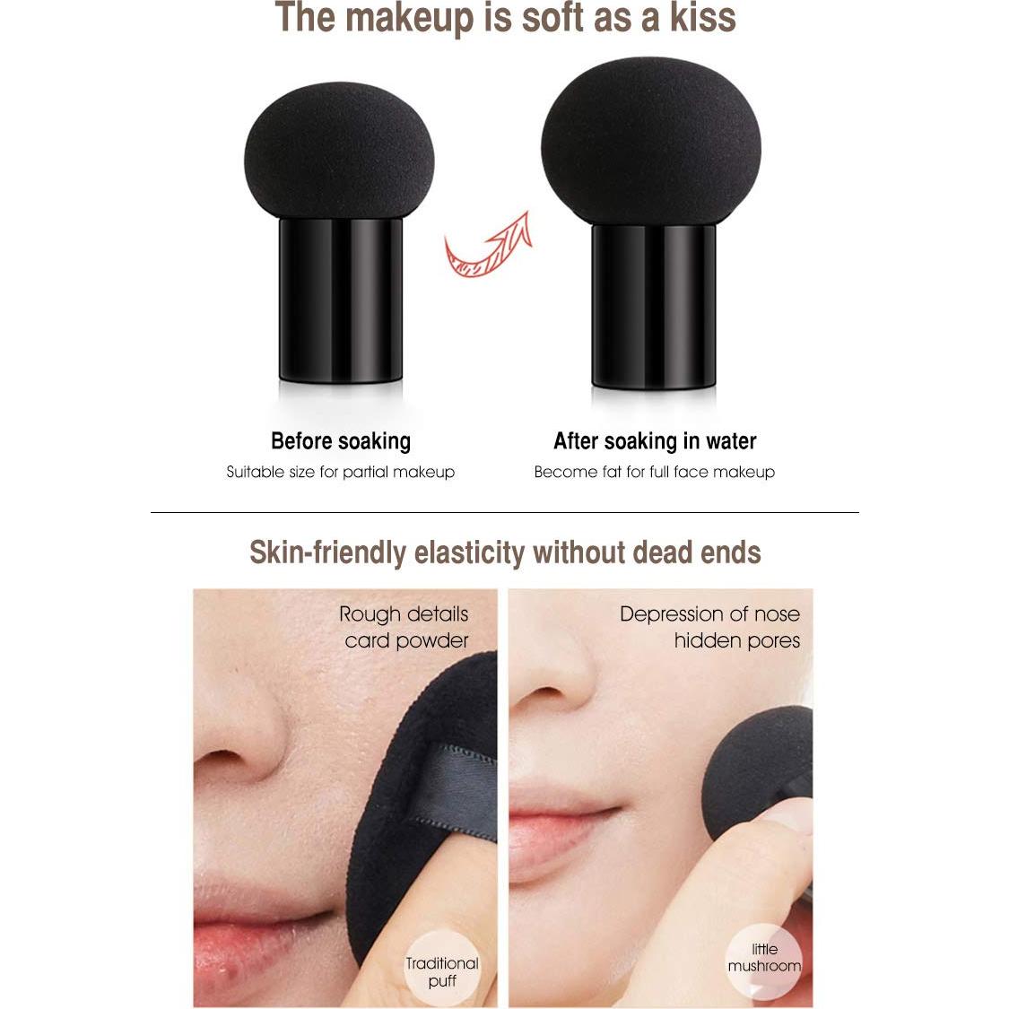 Crema CC Air Cushion Aooba con Esponja Hongo SPF50+ 132g