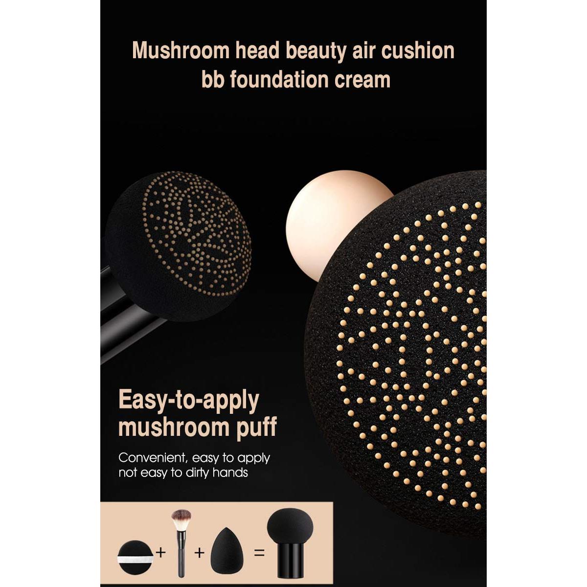 Crema CC Air Cushion Aooba con Esponja Hongo SPF50+ 132g