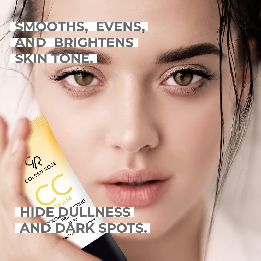 Crema CC Correctora de Color Golden Rose - Amarillo 40g