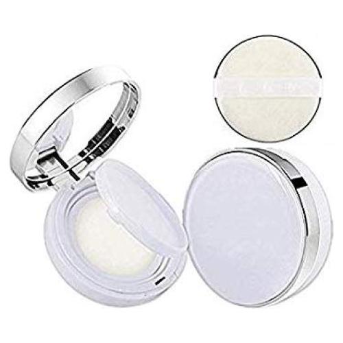 Caja de Polvo Acolchado DNHCLL 15g Blanca con Espejo