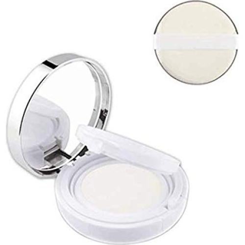 Caja de Polvo Acolchado DNHCLL 15g Blanca con Espejo