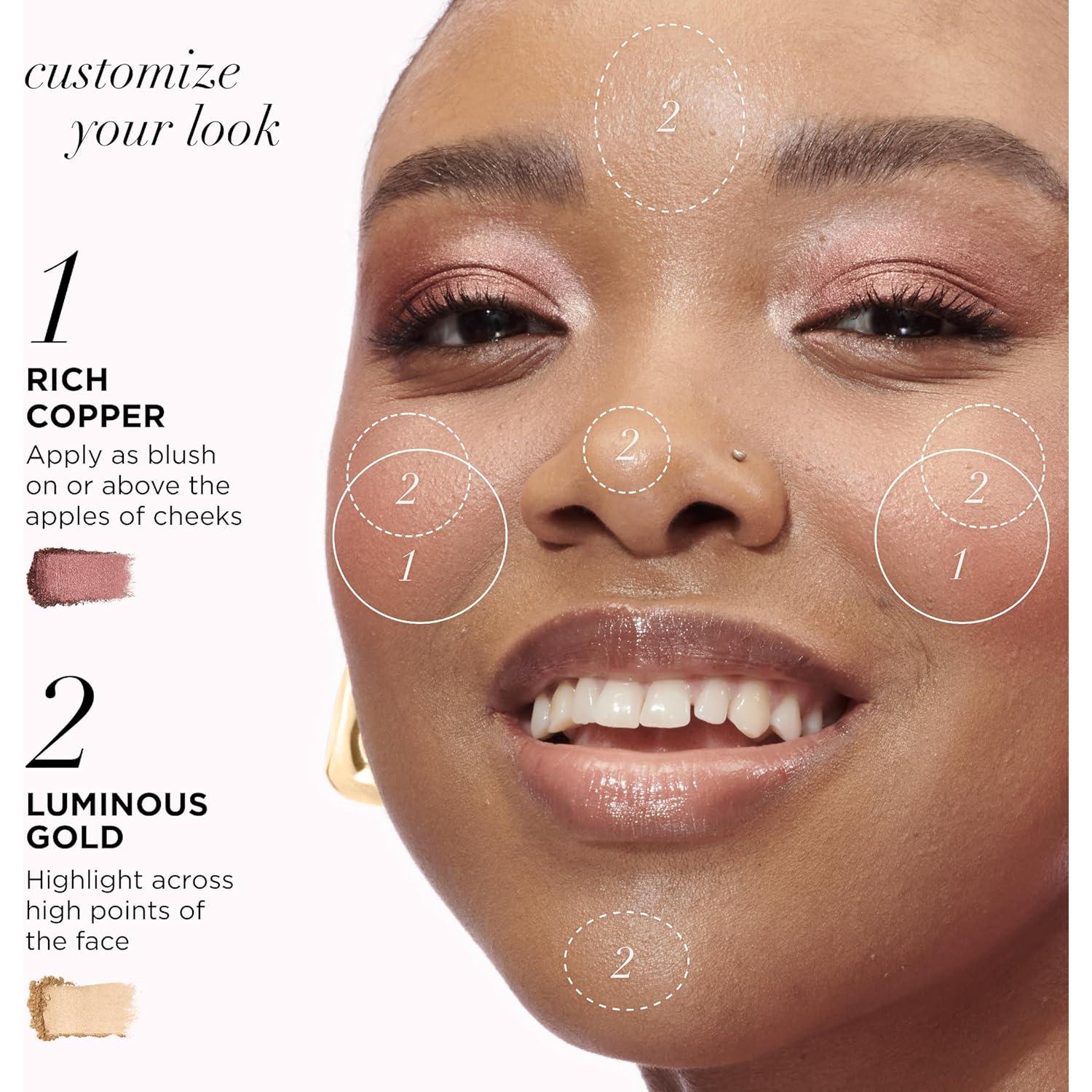 Paleta de Maquillaje IT Cosmetics Celebrate Glow - Rubor, Iluminador y Sombra