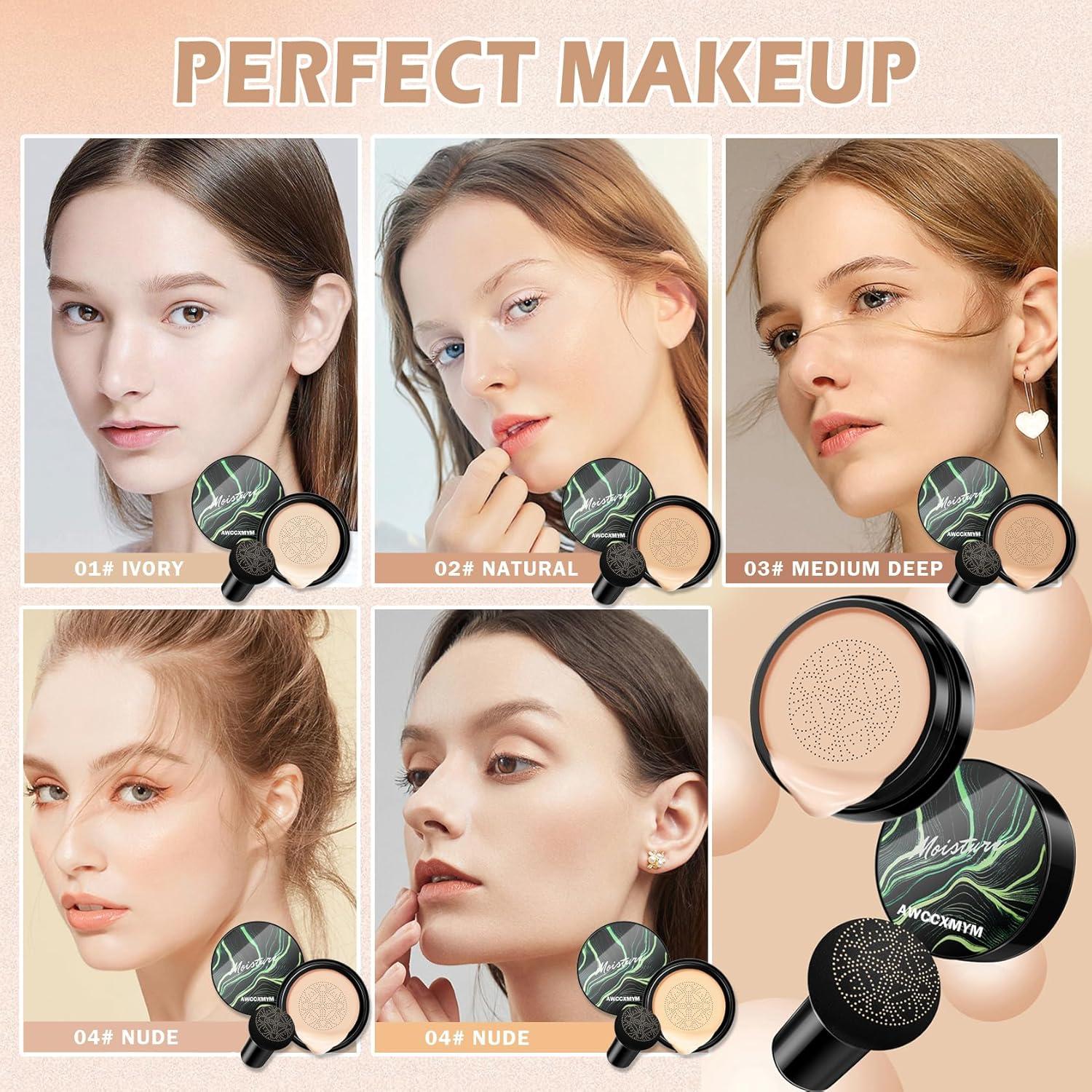 Base de Maquillaje CC Cream AWCCXMYM 01#Marfil Hidratante