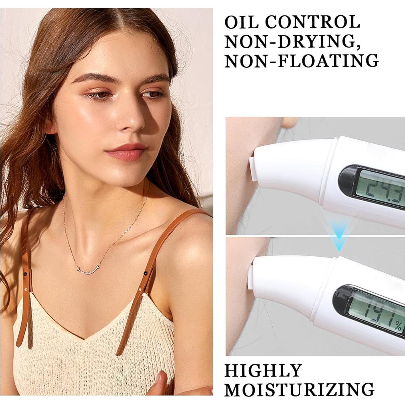 Base de Crema CC Hidratante PBPanYiDi con 3 Esponjas Natural