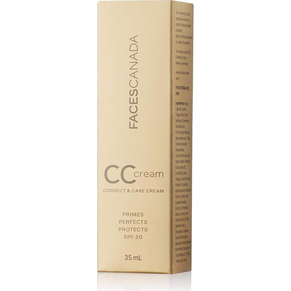 Crema CC Hidratante FACESCANADA SPF 20 - 35ml