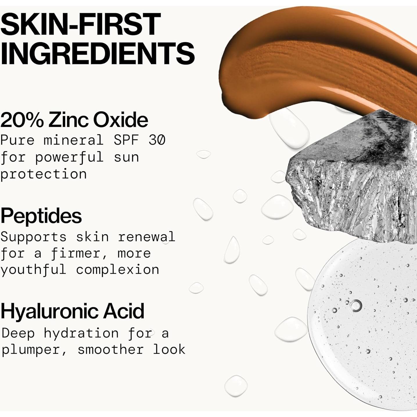 Crema CC Ultra Radiant Foundation Pacifica - Bronceado Cálido, SPF 17, 28.35 g