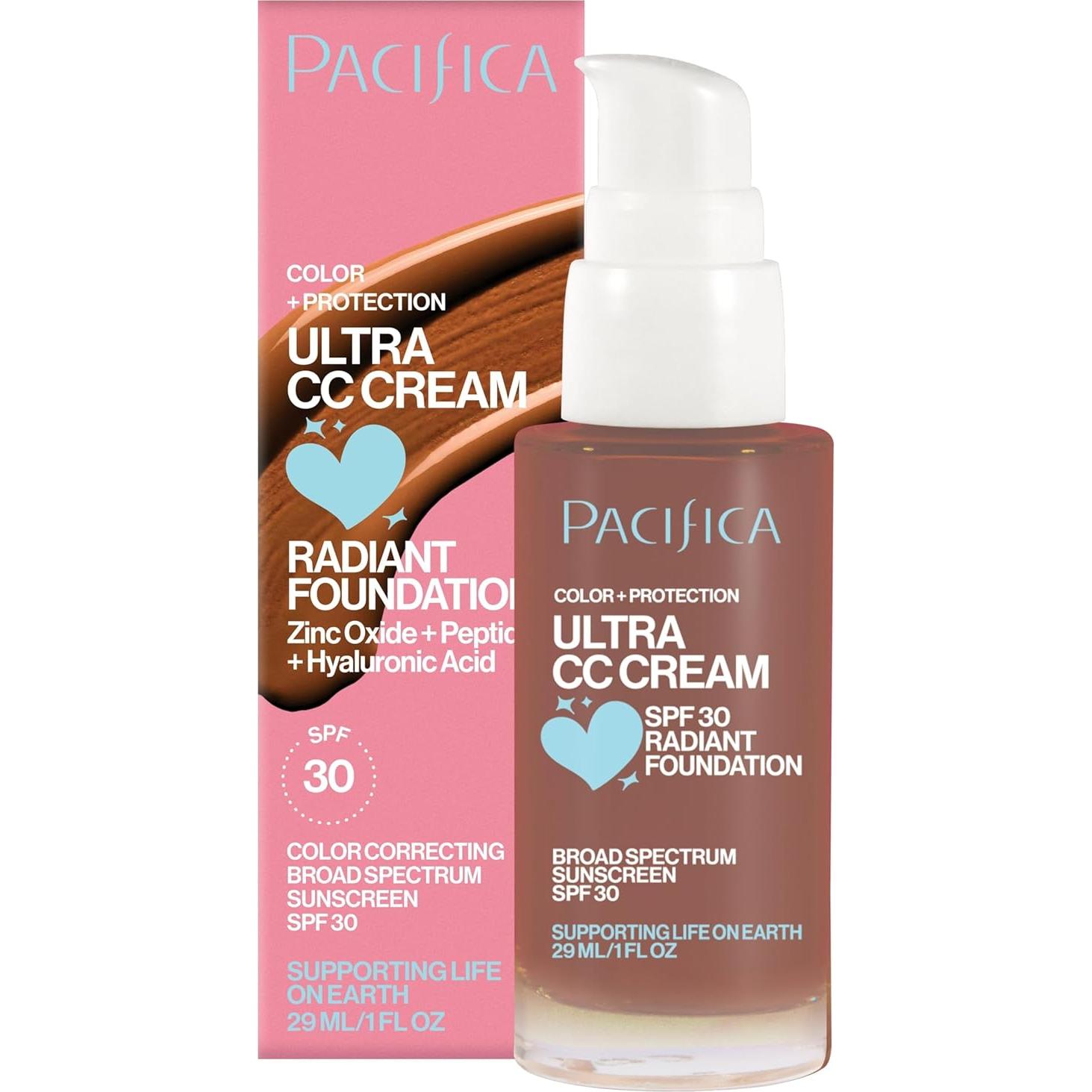 Crema CC Ultra Radiante Pacifica SPF 17 Cool-Deep 28.35 g