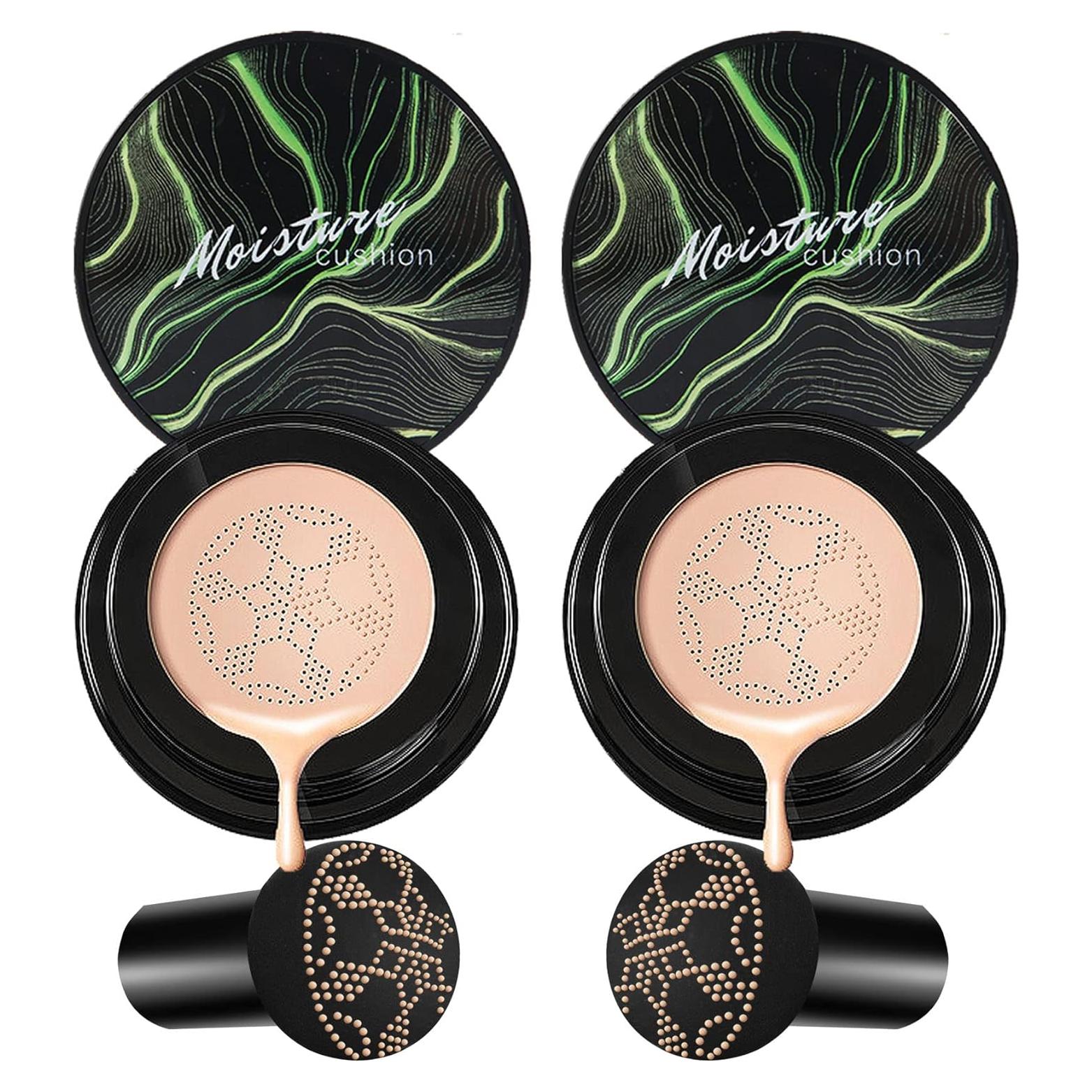 Crema CC Hidratante CAHIUYOA 2PCS Base Maquillaje Natural