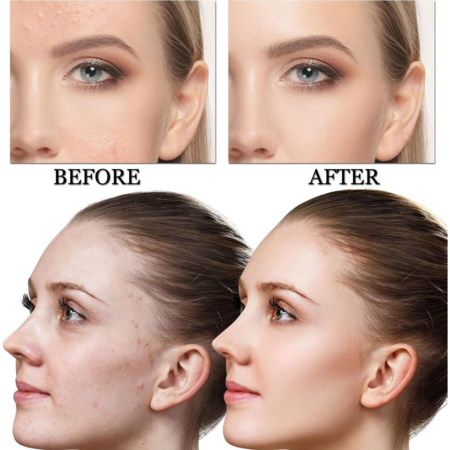 Crema CC Hidratante CAHIUYOA 2PCS Base Maquillaje Natural