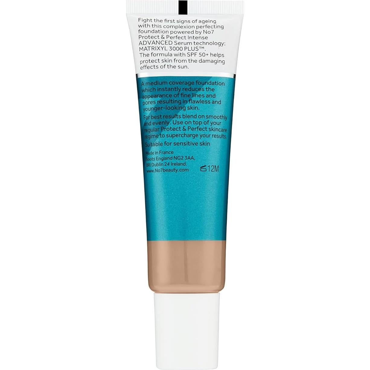 Base de Maquillaje No7 Protect & Perfect 30ml - Marfil Frío SPF 50