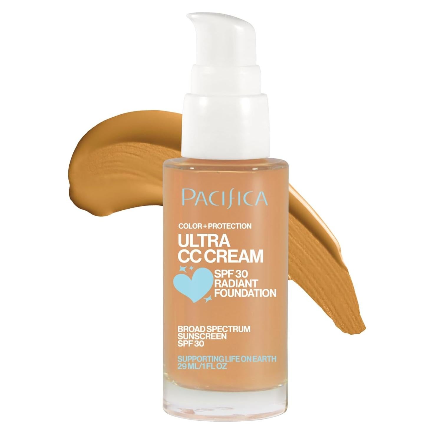 Crema CC Ultra Radiante Pacifica SPF 17 - Cálido/Medio 28.35 g