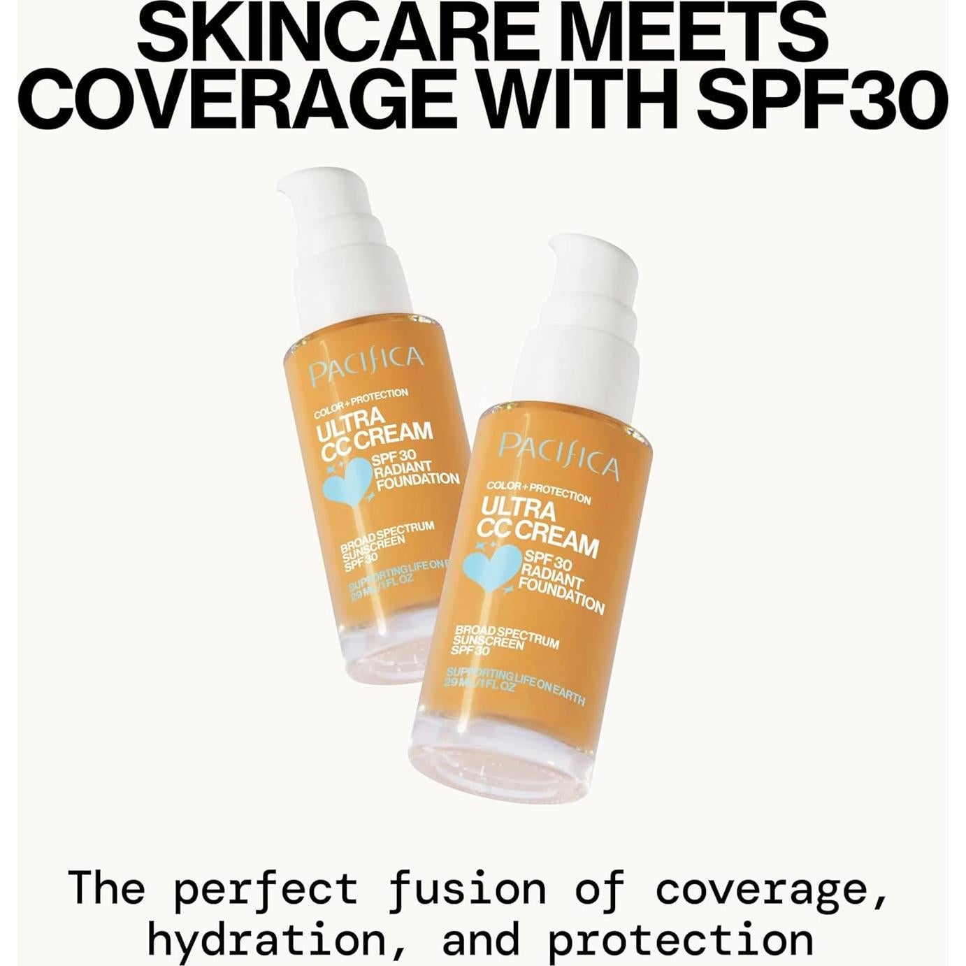 Crema CC Ultra Radiante Pacifica SPF 17 - Cálido/Medio 28.35 g