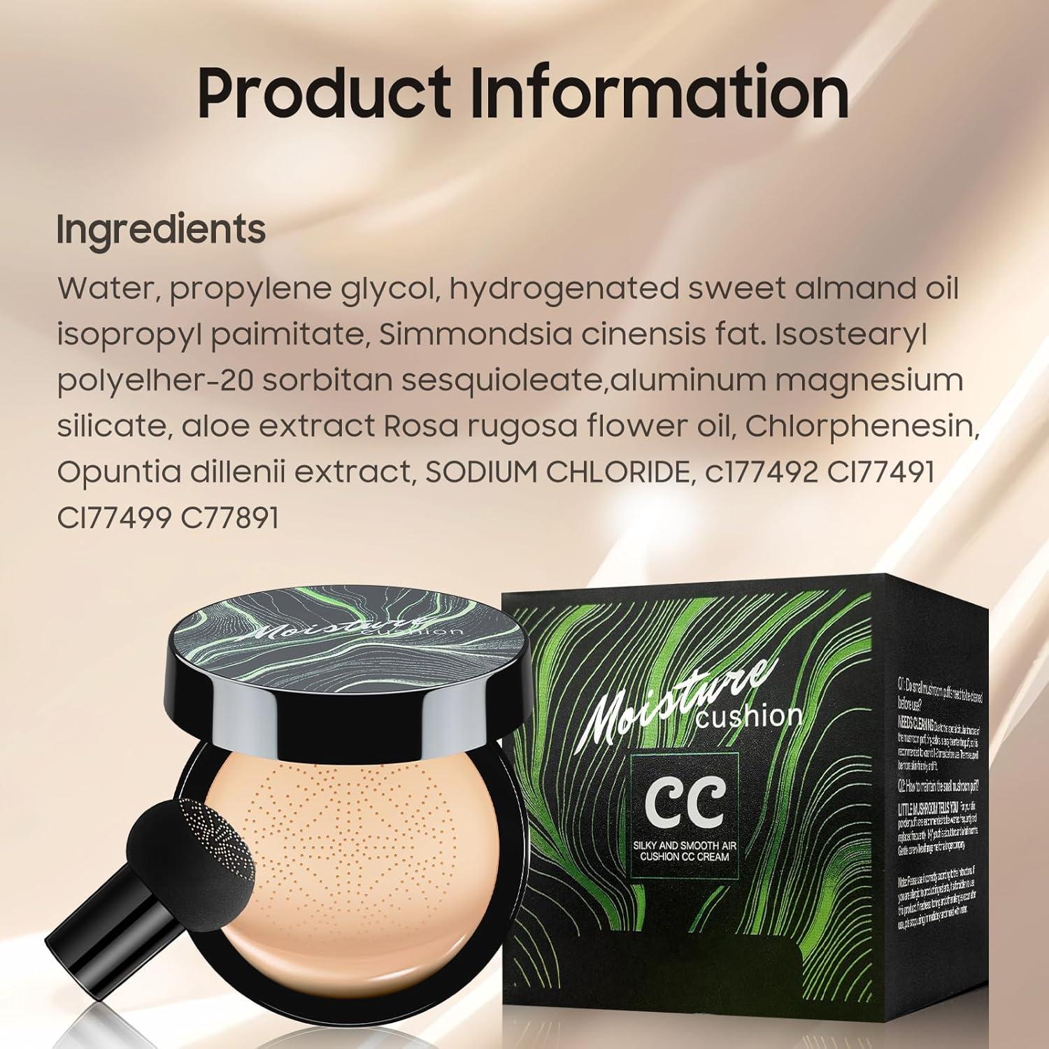 Crema CC Air Cushion Hidratante Medio Profundo 50g