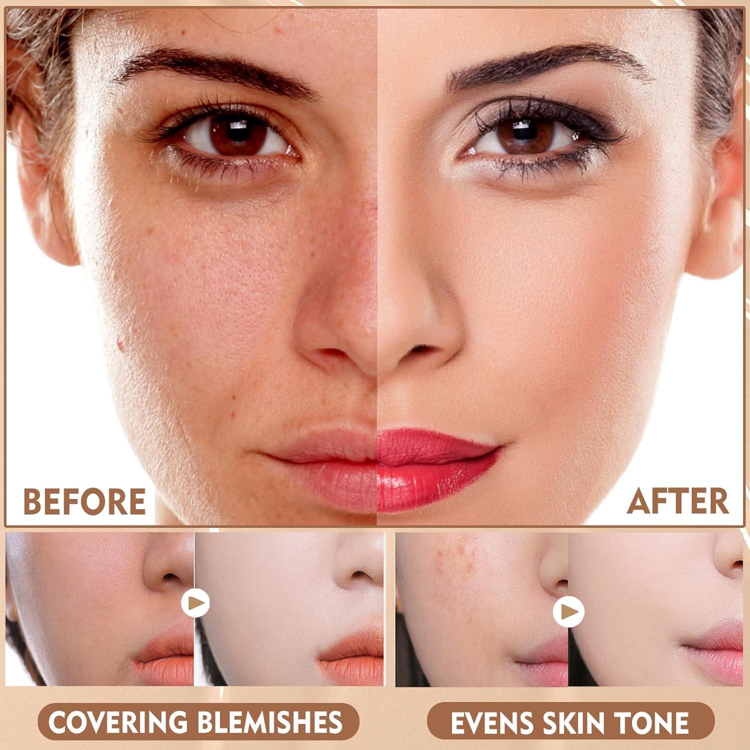 Crema CC Hidratante AWCCXMYM Natural 49.83g Cojín de Aire