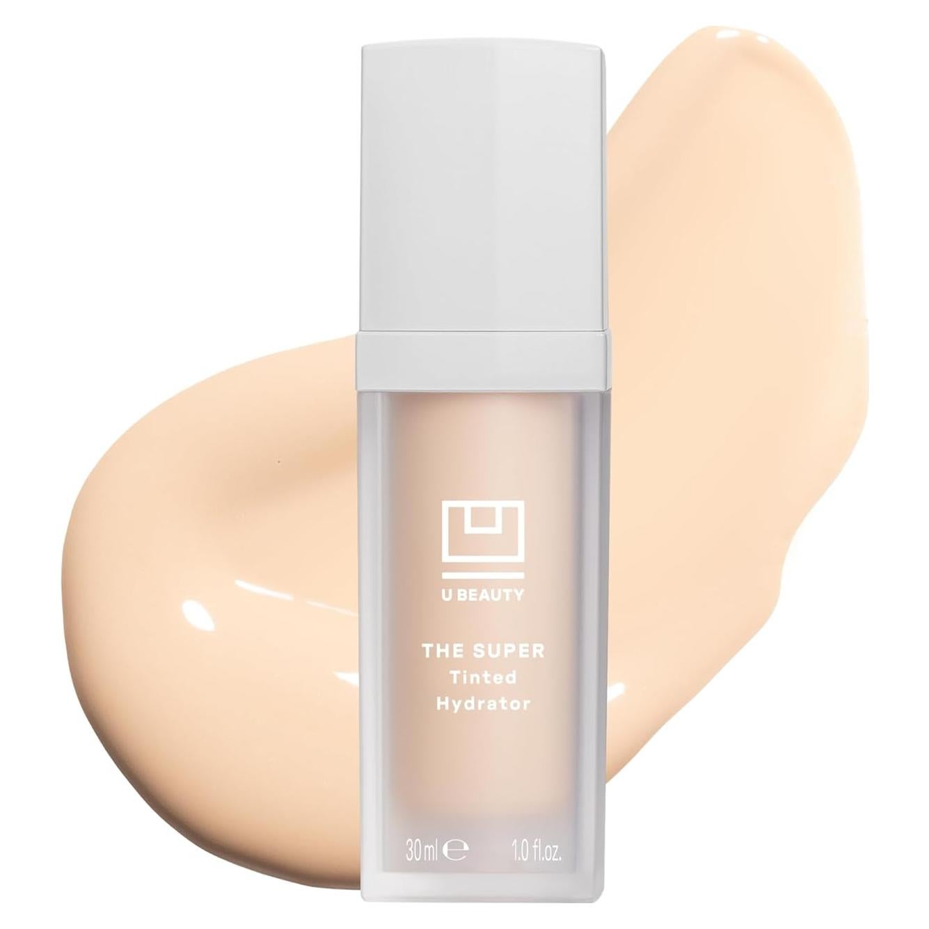 U Beauty The Super Tinted Hydrator Hyaluronic Acid Moisturizing Cream - Mega-Dose Skin Hydrator for Supple, Smooth, and Softer-Looking Skin For Up To 48 Hours - Shade 2-1.0 oz