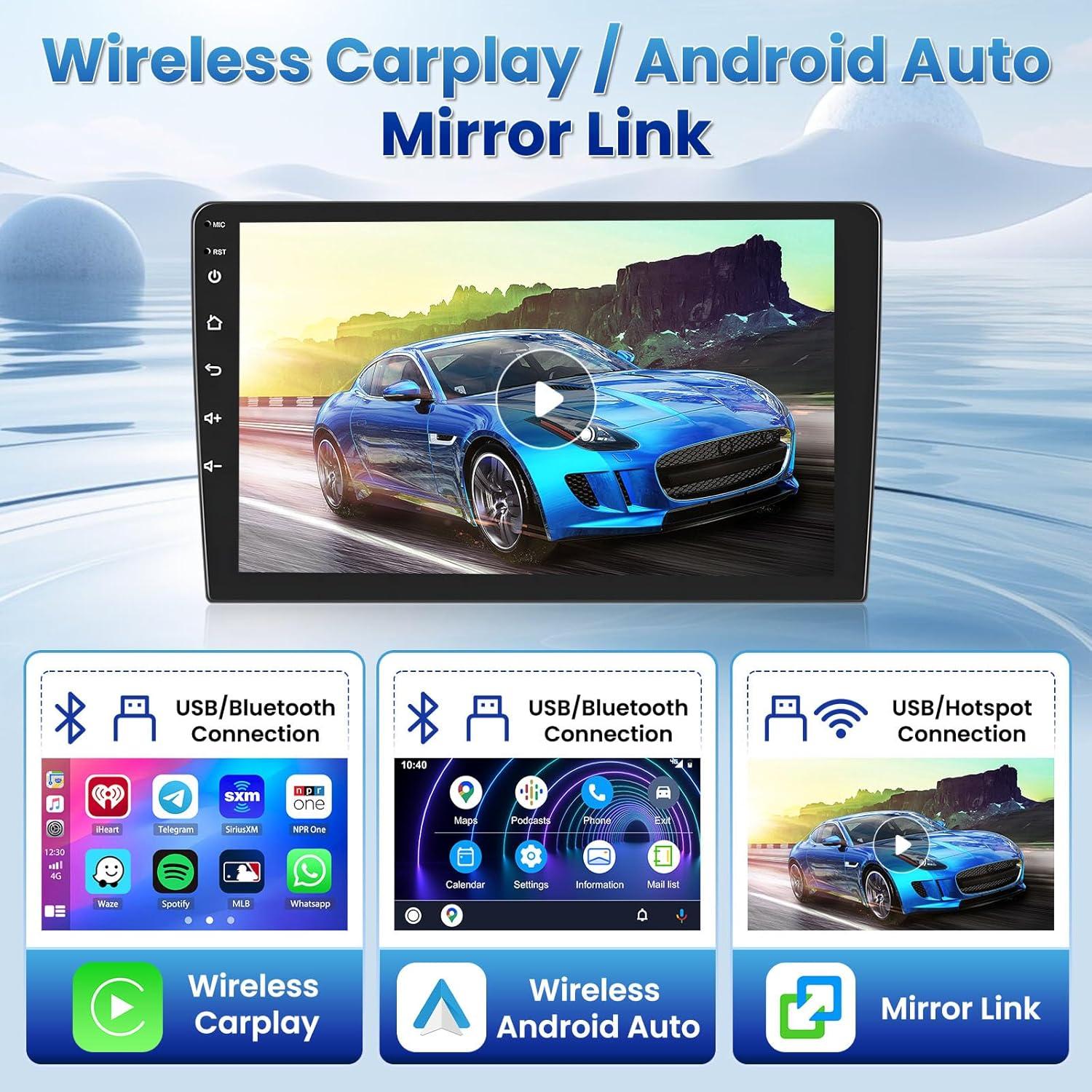 Estéreo Android 9" Fuluku para Toyota Corolla EX 2005-2012