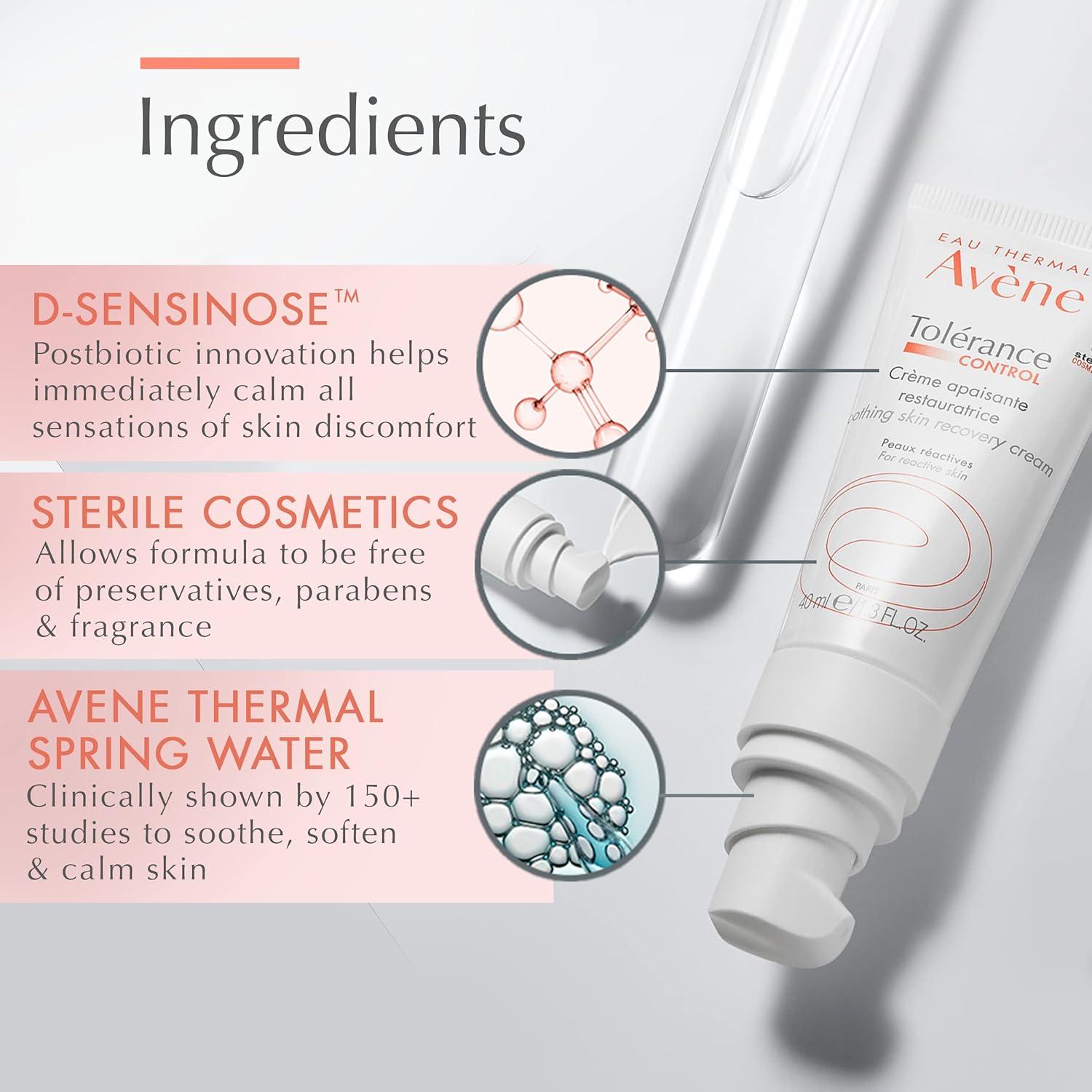 Crema Calmante Tolerance Control Avène 38.4 ml Piel Seca