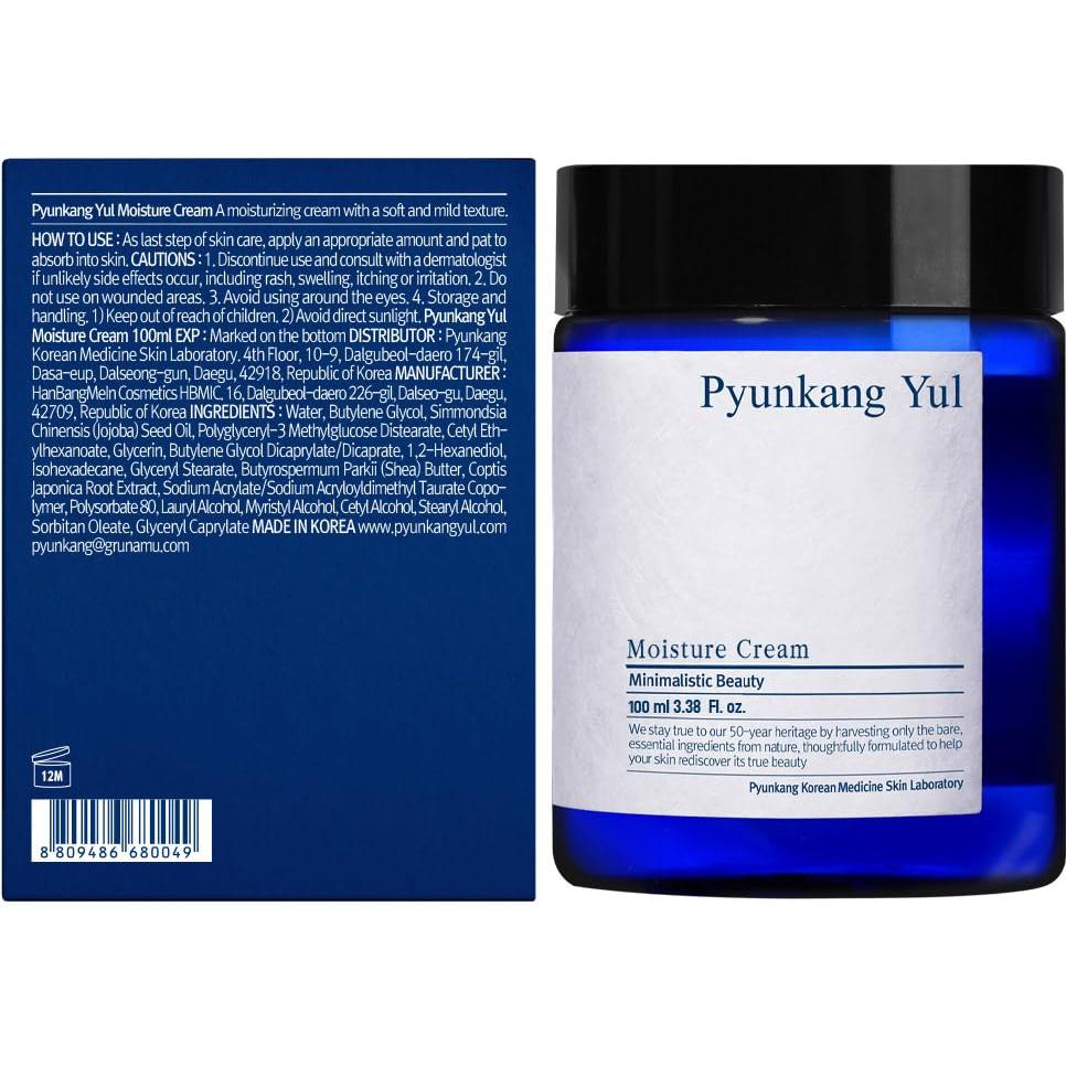 Crema Hidratante Facial Pyunkang Yul 100 ml - Piel Seca y Mixta