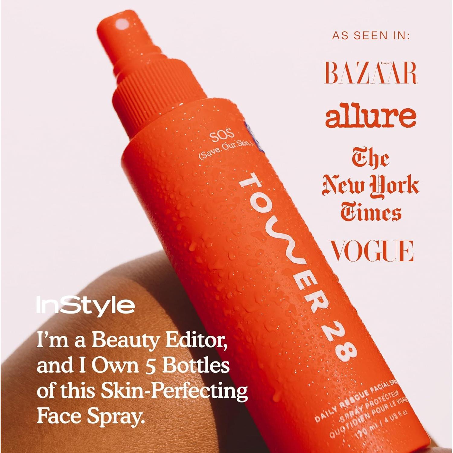 Spray Facial de Rescate SOS Tower 28 para Piel Sensible 118 ml