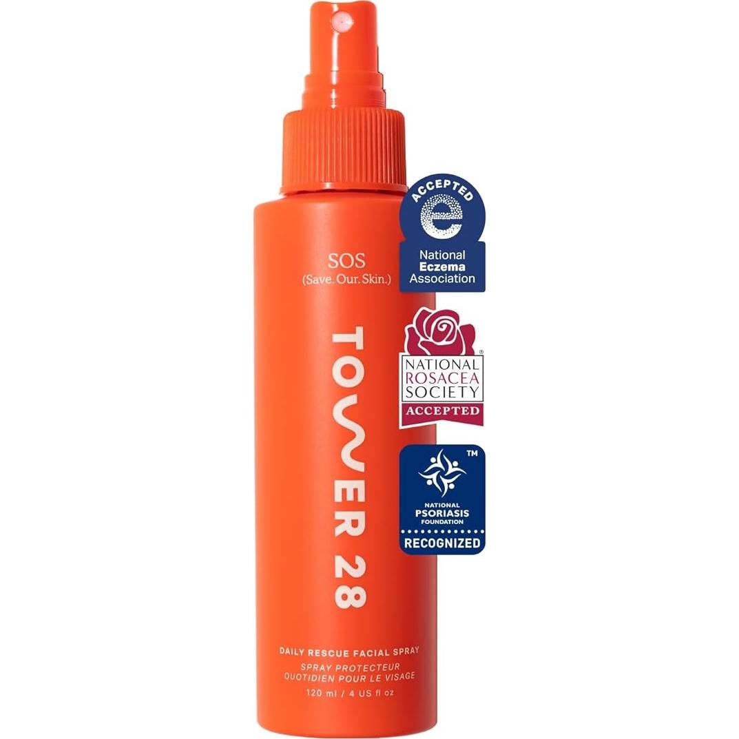 Tower 28 Spray Facial SOS 118 ML y Brillo de Labios Coco