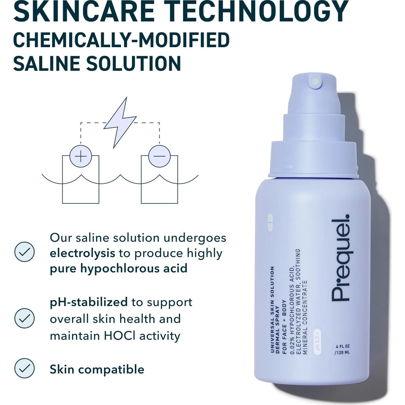 Spray Facial y Corporal Prequel de Ácido Hipocloroso 113.4g