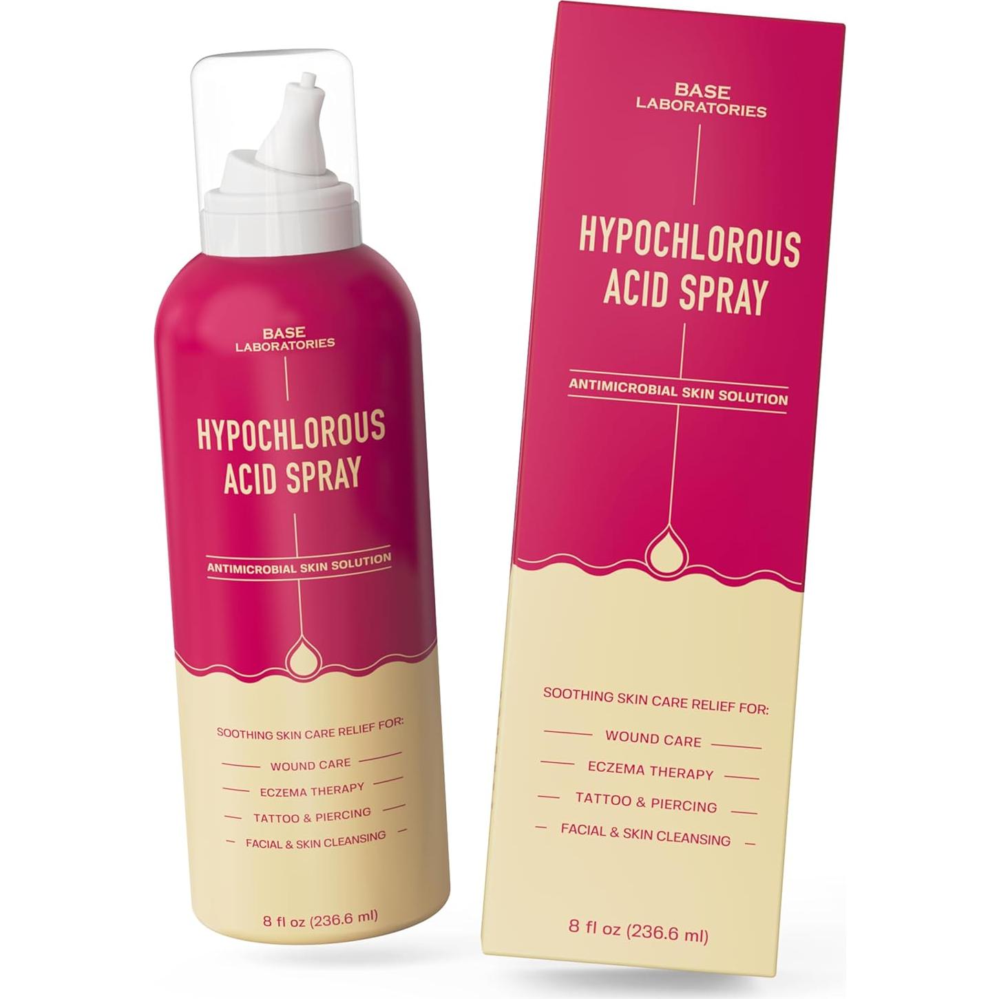 Spray de Ácido Hipocloroso Base Laboratories 236.6 ml - Cuidado Piel