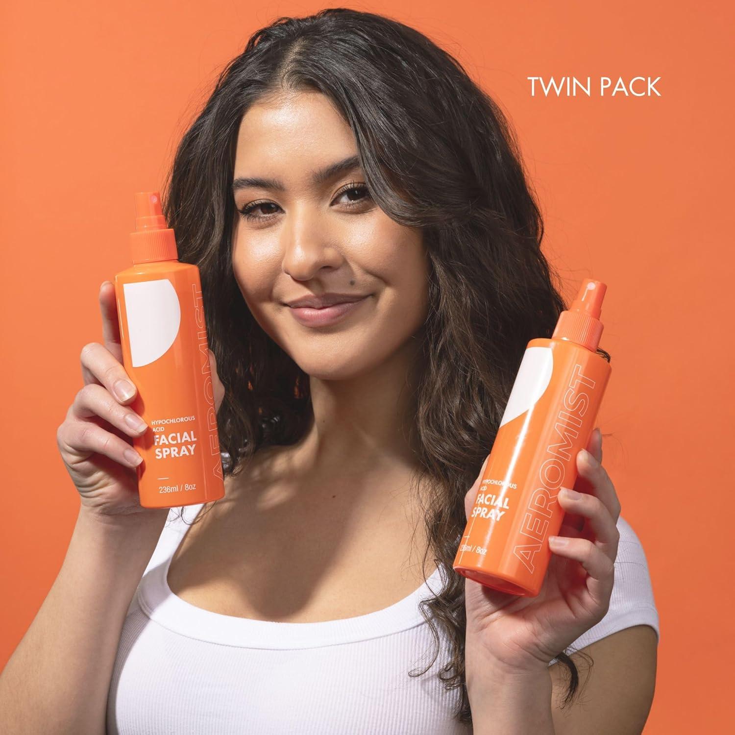 Aerosol de Ácido Hipocloroso Aeromist 2 x 240 ml - Limpieza Facial