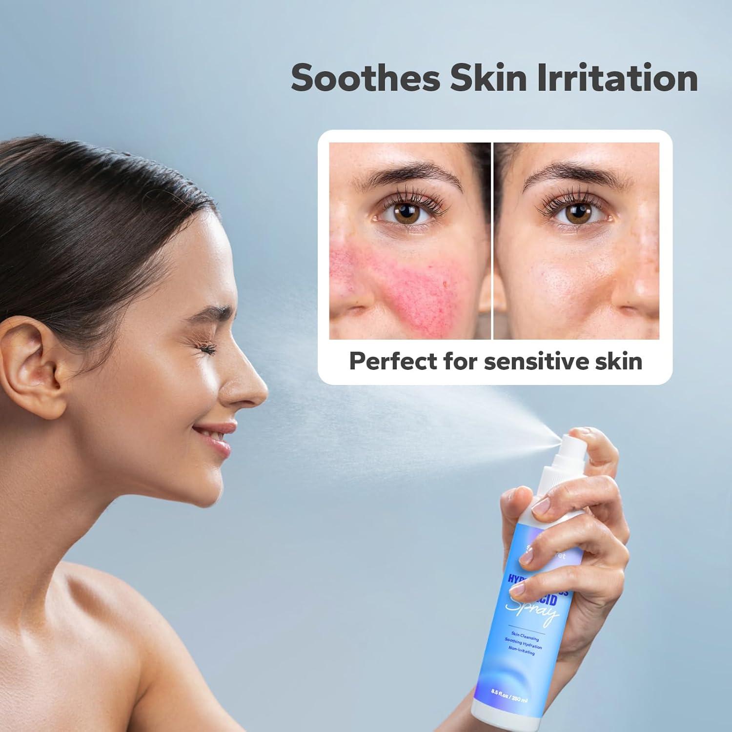 Spray de Ácido Hipocloroso SilkySecret 250 ml - Limpiador Facial Hipoalergénico