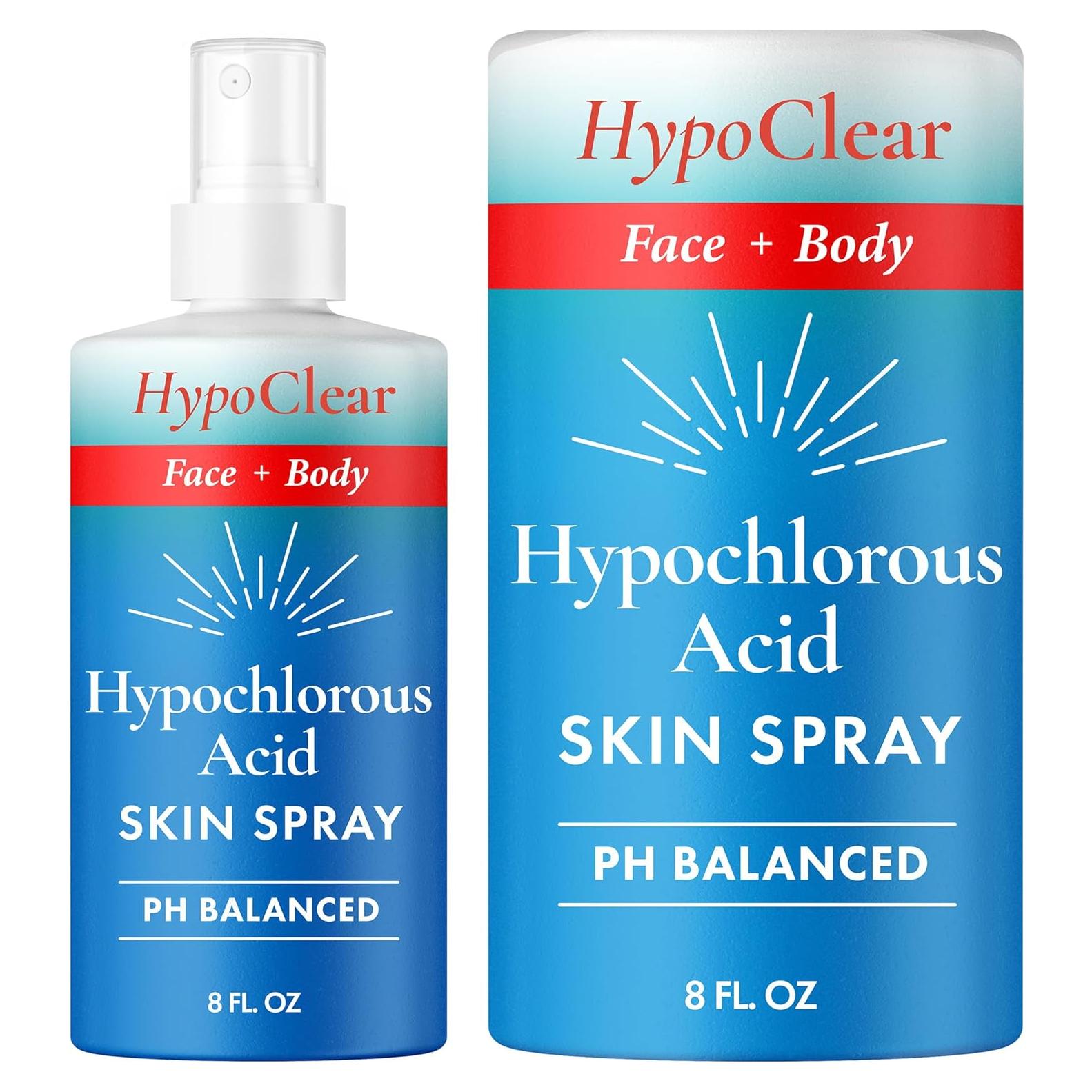 Spray de Ácido Hipocloroso HypoClear 227 g - Limpiador Facial Suave