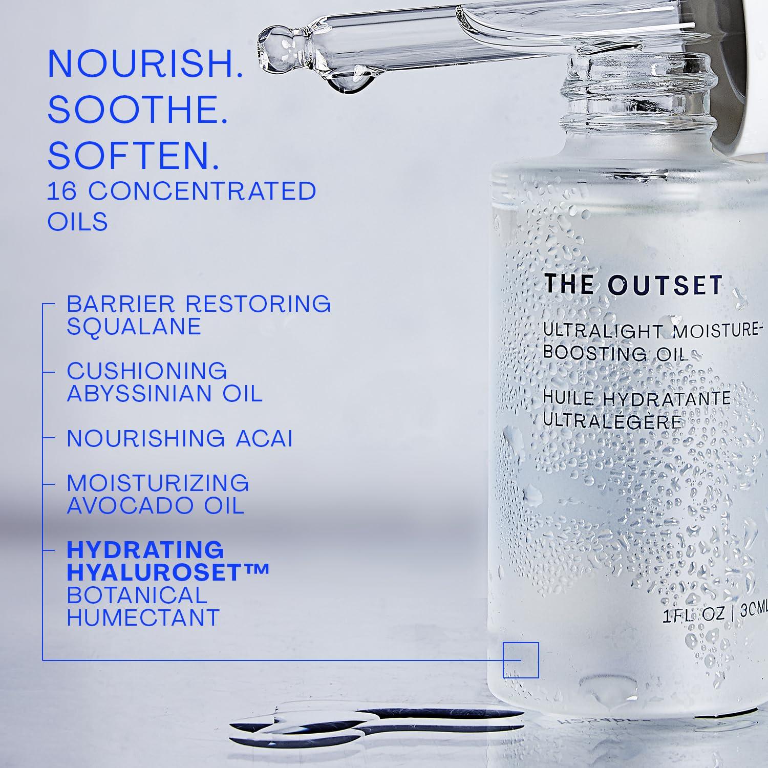 Aceite Facial Hidratante The Outset 29.57 ml - Sin Fragancia