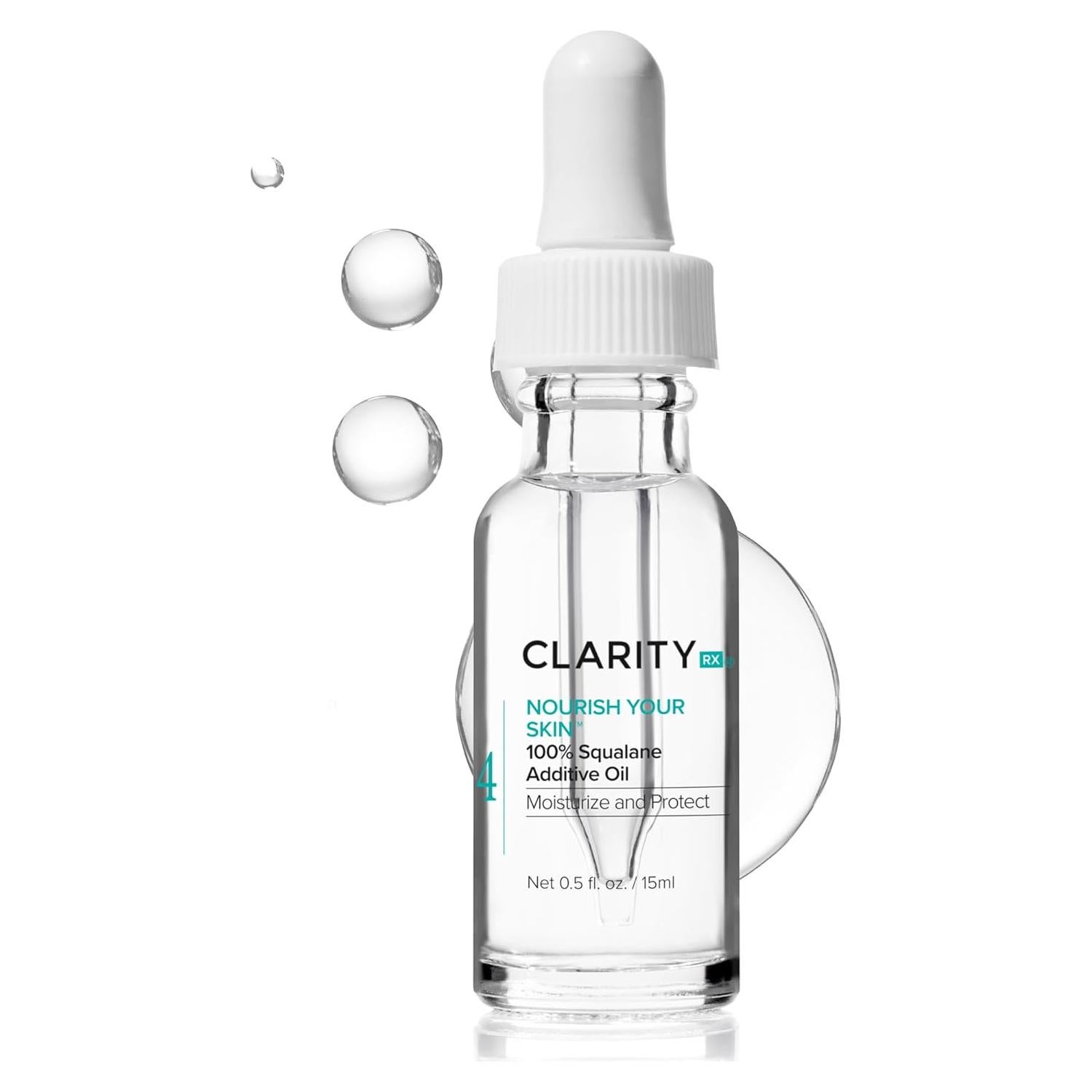 Aceite de Escualano ClarityRx 14.79 ml Hidratante Facial