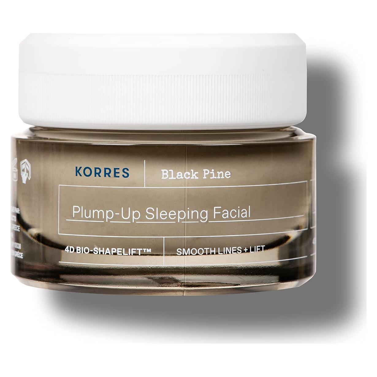 Crema Nocturna KORRES Bio-ShapeLift 4D Pino Negro 40 ml