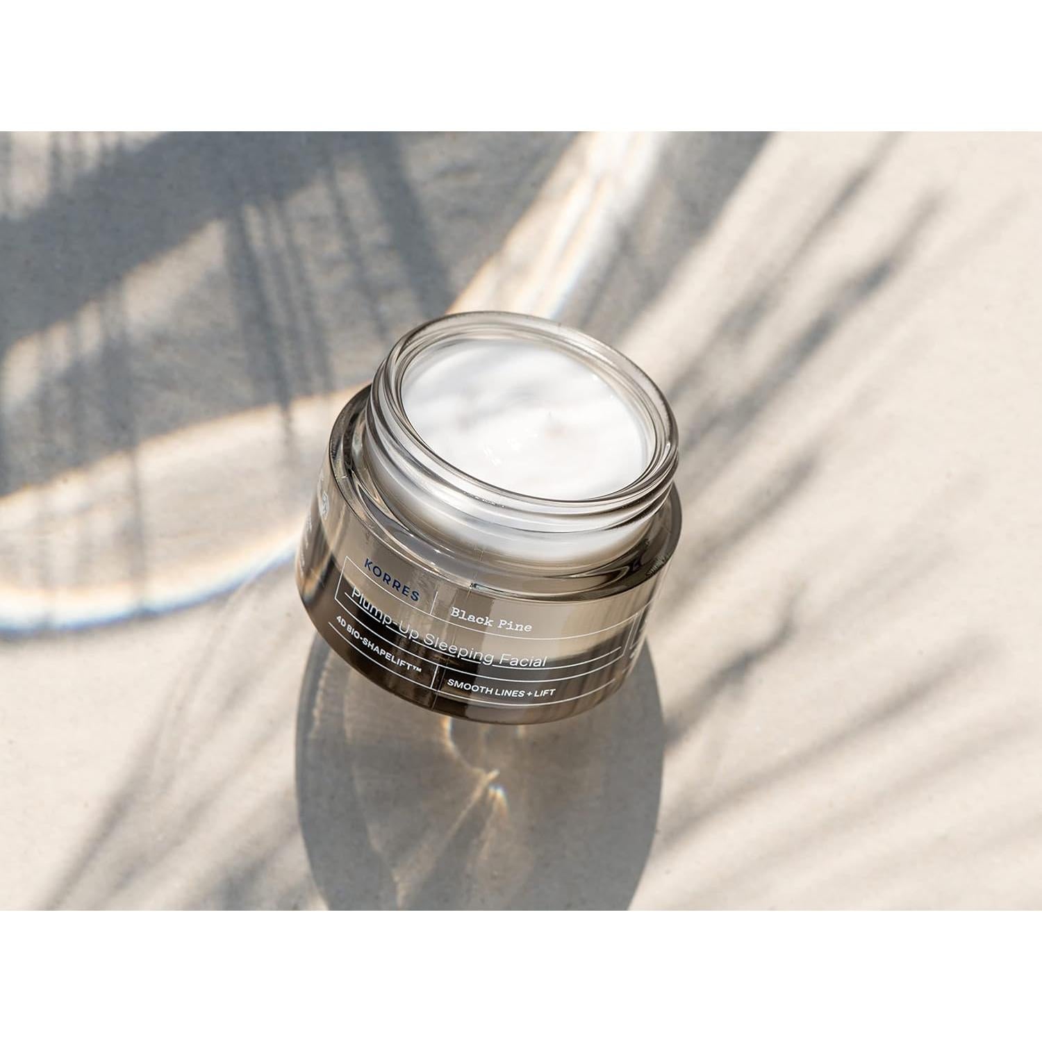 Crema Nocturna KORRES Bio-ShapeLift 4D Pino Negro 40 ml