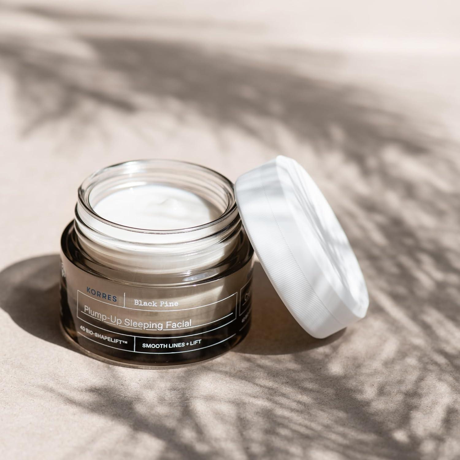 Crema Nocturna KORRES Bio-ShapeLift 4D Pino Negro 40 ml