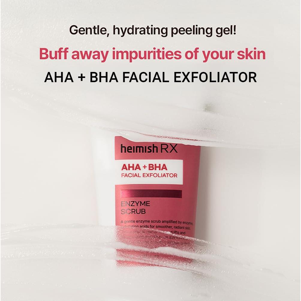 Exfoliante Enzimático HEIMISH RX AHA BHA 130ml - Facial Suave