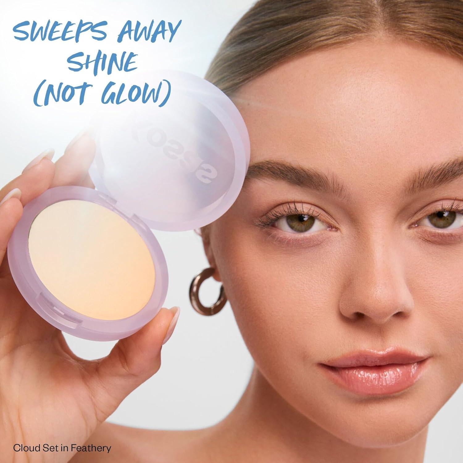 Polvo Fijador Facial Kosas Cloud Set 9.4g - Translúcido Claro